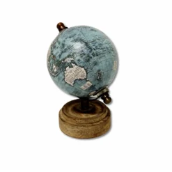Mappamondo Azzurro H 13 cm