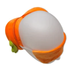 Maschera da viaggio con peluches 2 in 1 carotina