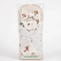 Mimì Baby Set Muslin Animali Selvatici