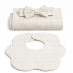 Mimì Baby Set Muslin Pois Neri