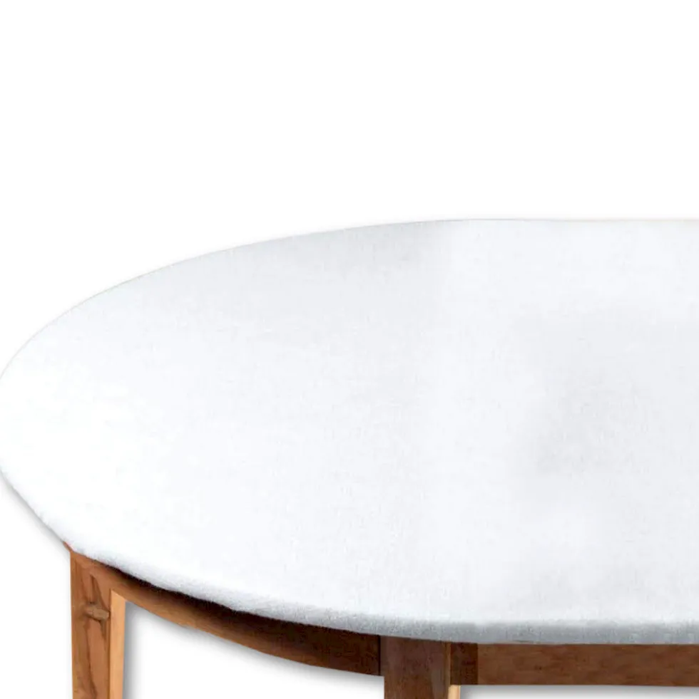 Mollettone salvatavolo ovale cm 140 x 230