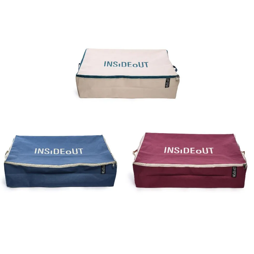 Organizer scatola Cambiostagione InsideOut Blu 60 x 40 x 16