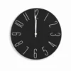 Orologio da parete Nasvin Nero D. 30 cm