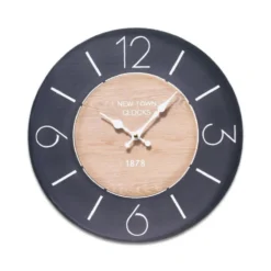 Orologio da parete Nero D. 33 cm