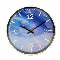 Orologio da parete onde blu