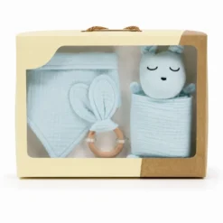 Paffy Baby Set Muslin Azzurro