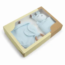 Paffy Baby Set Muslin Azzurro