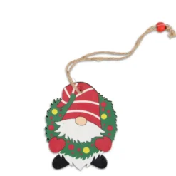 Pendente in Legno Gnometto Ghirlanda