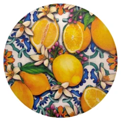Piastrella sottopentola Maioliche di Positano diam. 20