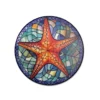 Piastrella sottopentola Mosaico stella marina diam. 20