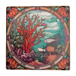 Piastrella sottopentola Mosaico Corallo Cm 20 x 20