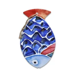 Piastrella sottopentola Pesce Pinna Rossa