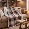 Plaid Aron Sherpa Vecchia scozia multicolor120 x 150