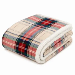 Plaid Aron Sherpa Vecchia scozia multicolor120 x 150