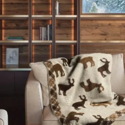 Plaid CREOLE in Lana Cotta Alce 150 x 180