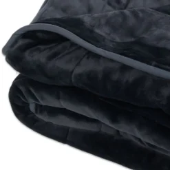 Plaid Imbottito Sensitive Nero 140 x 180