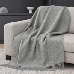 Plaid Jacquard Norma Grigio 130 x 180