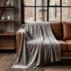 Plaid Relais tortora singolo 160 x 210