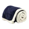 Plaid Sherpa Aspen Blu Oltremare