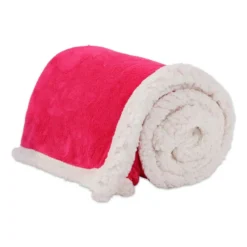 Plaid Sherpa Aspen Fuxia