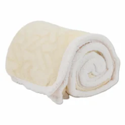 Plaid Sherpa Aspen Geometrico Panna