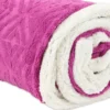Plaid Sherpa Aspen Glicine