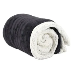 Plaid Sherpa Aspen Grigio canna di fucile