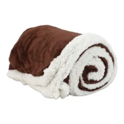 Plaid Sherpa Aspen Marrone