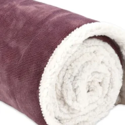 Plaid Sherpa Aspen Prugna