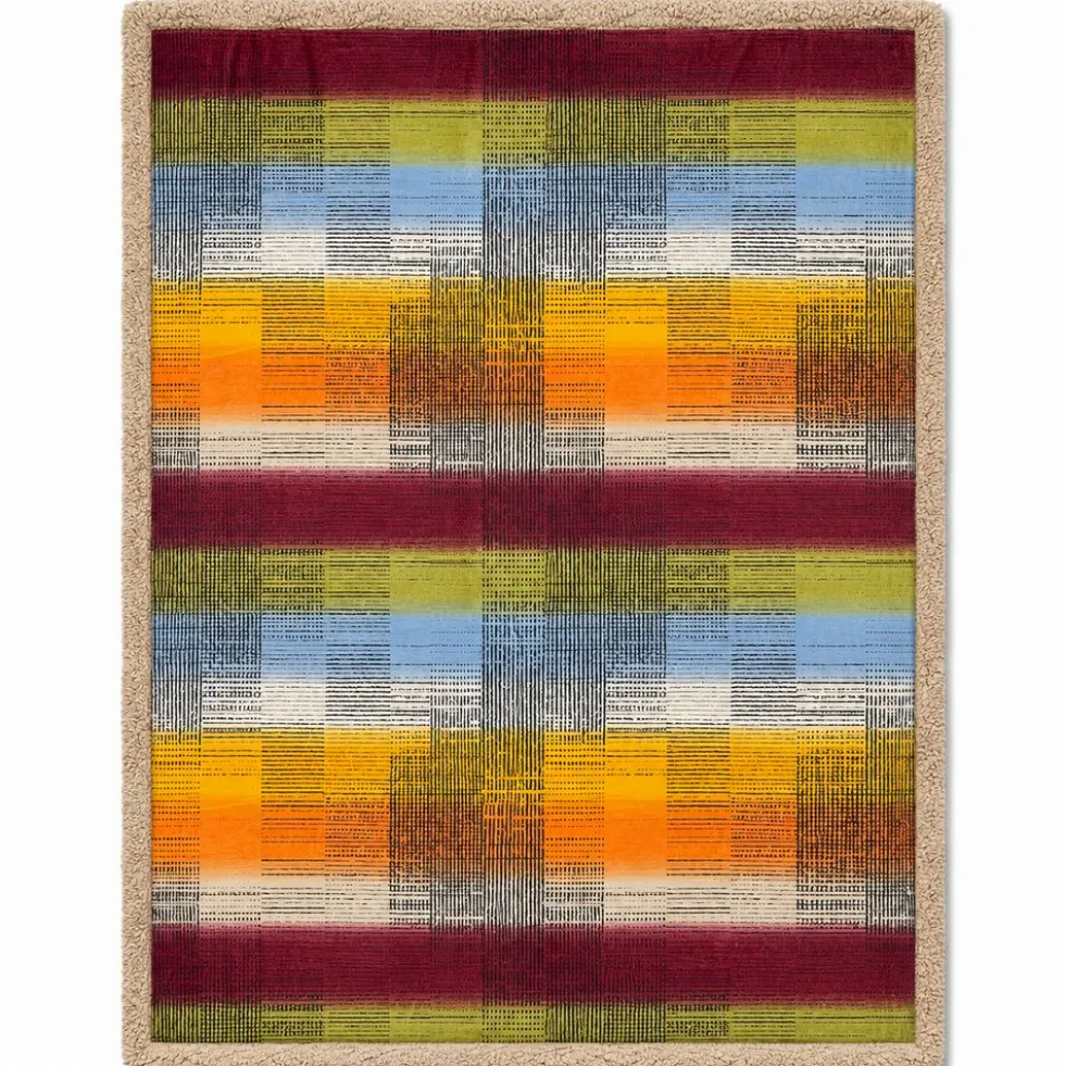 Plaid Sherpa Bilbao singolo 160 x 210