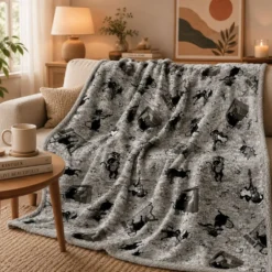 Plaid Sherpa Gatti concerto 130 x 160