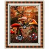 Plaid Sherpa stampa digitale Elfi 130 x 160