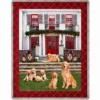 Plaid Sherpa stampa digitale Cani Family 130 x 160