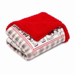 Plaid Sherpa Woods Orsi polari 130 x 160