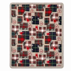 Plaid Sherpa Zermatt 130 x 160
