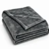 Plaid Soffice Grigio fumo singolo 160 x 210