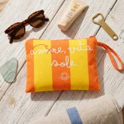 Pochette Amore Mare Arancio Giallo