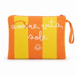 Pochette Amore Mare Arancio Giallo