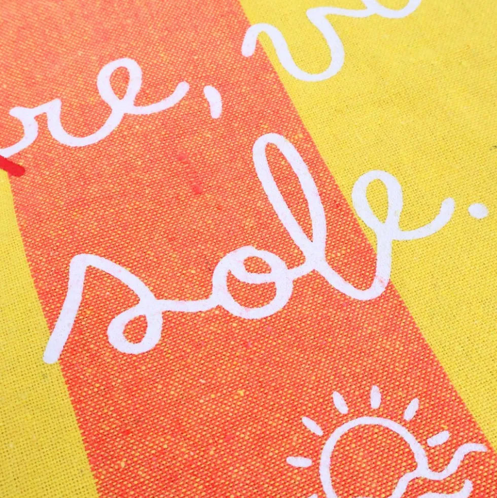 Pochette Amore Mare Arancio Giallo