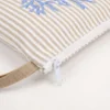 Pochette Coral Stripe Beige