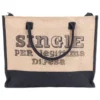 Pochette in Juta Michy Single Legittima Difesa