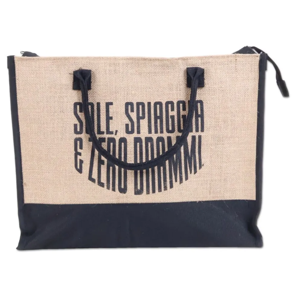 Pochette in Juta Michy Zero Drammi