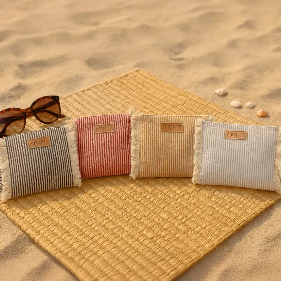 Pochette in Tessuto Eleonor Grigia