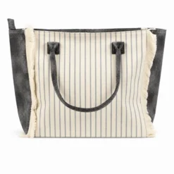 Pochette in Tessuto Giulia Nera