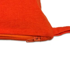 Pochette in tessuto Paint Arancio