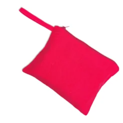 Pochette in tessuto Paint Fucsia Fluo