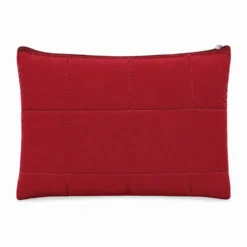 Pochette trapuntata Louise Bordeaux