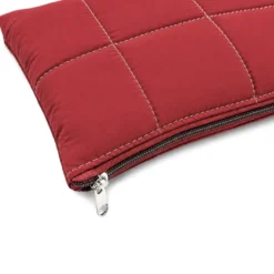 Pochette trapuntata Louise Bordeaux
