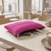 Pochette trapuntata Louise Fucsia