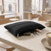 Pochette trapuntata Louise Nera